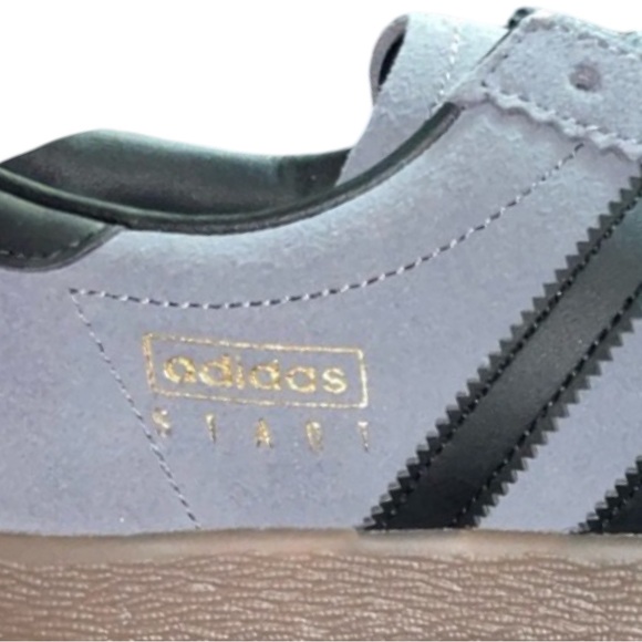 adidas TAPI Suede Gum Sole Sneakers Gray/ Black NWT Size 8.5 - Picture 12 of 12